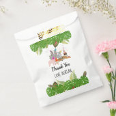 おもしろい&可愛いジャングルの動物アットパーティーワイルドワン フェイバーバッグ (封をした状態)