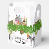 おもしろい&可愛いジャングルの動物アットパーティーワイルドワン フェイバーボックス (オープン)