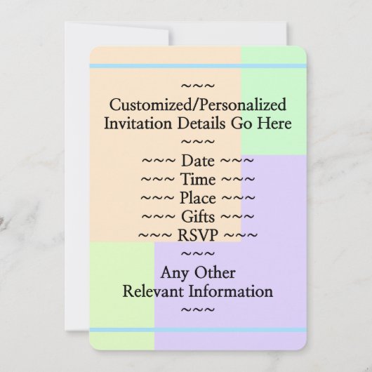 おもしろい、基本的な「60番目の誕生日」誕生日招待状 招待状 (裏面)