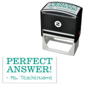 おもしろい「完璧な答え！」 +カスタムインストラクター名 セルフインキングスタンプ (インサイチュ)