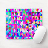 おもしろい（幾何学模様）..... マウスパッド (マウス)