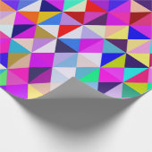 おもしろい（幾何学模様）..... ラッピングペーパー (角)