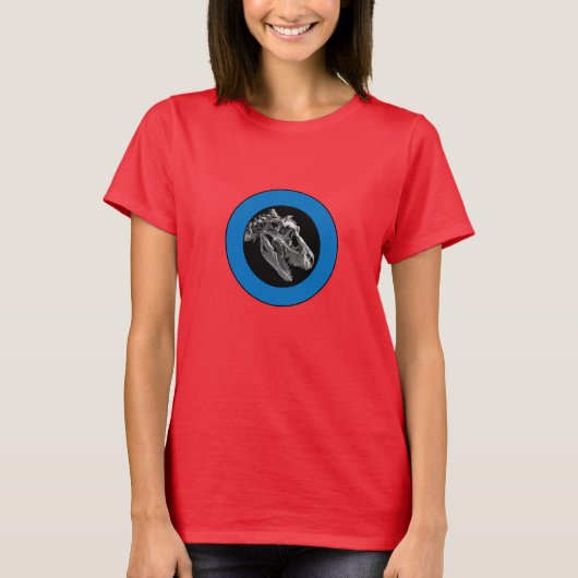 おもしろい、愛ランニング女のTシャツ Tシャツ (正面)