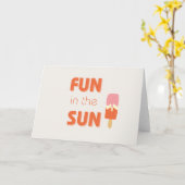 おもしろい。招待状とグリーティングカード カード (黄色い花)