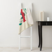 おもしろい、旧老ファッションドグリスウォルド家族クリスマス シェルパブランケット (インサイチュ)