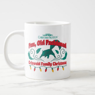 おもしろい、旧老ファッションドグリスウォルド家族クリスマス ジャンボコーヒーマグカップ