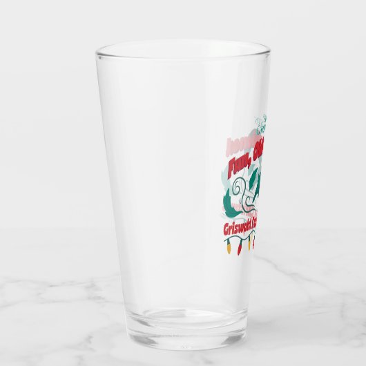 おもしろい、旧老ファッションドグリスウォルド家族クリスマス タンブラーグラス (右)