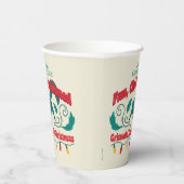 おもしろい、旧老ファッションドグリスウォルド家族クリスマス 紙コップ (右)