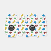 おもしろい、明るいバルーン動物のデザイン フェイバーボックス (折り畳みなし)