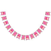 おもしろい、明るいピンクのカップケーキ年齢の誕生日 バンティングフラッグ (全)