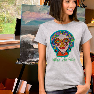 おもしろい,明るく,クリーンアップ日,太陽の光Tシャツ Tシャツ