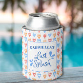 おもしろい「最後のスプラッシュ」テーマパーソナライズされたバチェロレッテ 缶クーラー