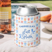 おもしろい「最後のスプラッシュ」テーマパーソナライズされたバチェロレッテ 缶クーラー