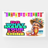 おもしろい 横断幕 (横)