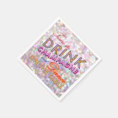 おもしろい、気のあるそぶりをした&ナカラフルプキン スタンダードカクテルナプキン (角)