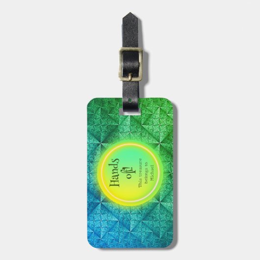 おもしろい，注目とパーソナライズ可能な荷物タグ ラゲッジタグ (正面縦)