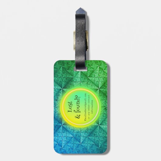 おもしろい，注目とパーソナライズ可能な荷物タグ ラゲッジタグ (裏面縦)