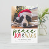 おもしろい 犬好き クリスマス 写真 かわいい オーダーメイド (スタンド正面)