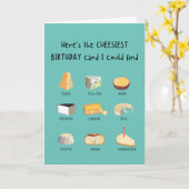 おもしろい - 「生意気な」誕生日カード カード (黄色い花)