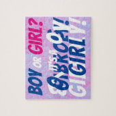 おもしろい「男の子か女の子か」 ジェンダーリビールジグソーパズル ジグソーパズル (縦)