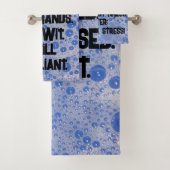 おもしろい、男の子のバブル10代のシャワー浴室 バスタオルセット (インサイチュ)