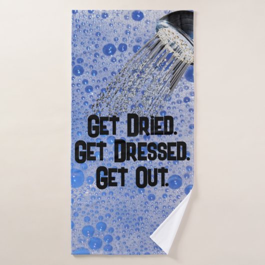 おもしろい、男の子のバブル10代のシャワー浴室 バスタオルセット (バスタオル)