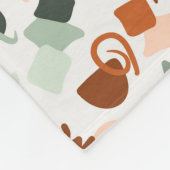 おもしろい(白) フリースブランケット (角)