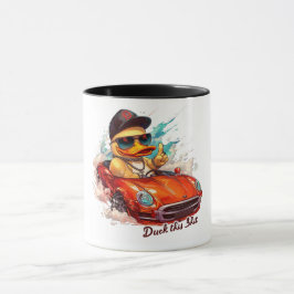 おもしろい/皮肉動物ことわざ/アヒル マグカップ