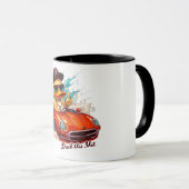 おもしろい/皮肉動物ことわざ/アヒル マグカップ (正面右)