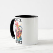 おもしろい/皮肉動物ことわざ/チキン/コーヒー マグカップ (正面左)