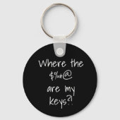 おもしろい！私の鍵はどこ？ キーホルダー (正面)