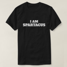 おもしろい"私はですSpartacus " Tシャツ