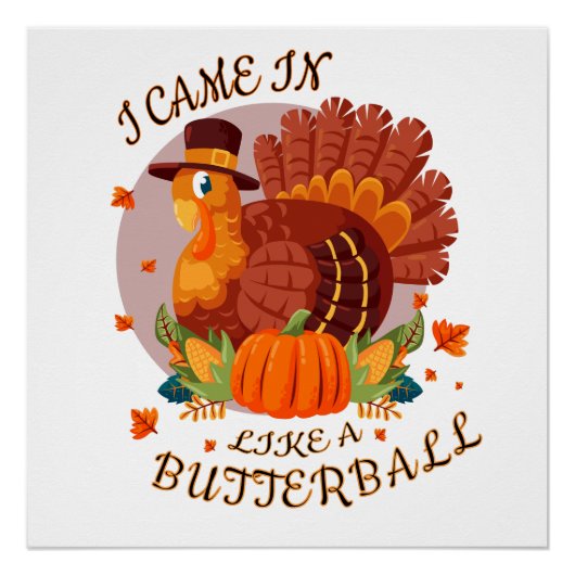 おもしろい |私はバ来ターボールのように ポスター (正面)