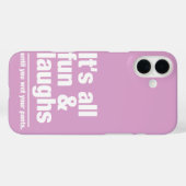 おもしろい&笑いカスタム色iPhoneケースメイト Case-Mate iPhoneケース (裏面 (横))