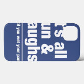 おもしろい&笑いカスタムiPadのカラーケース Case-Mate iPhoneケース (裏面 (横))