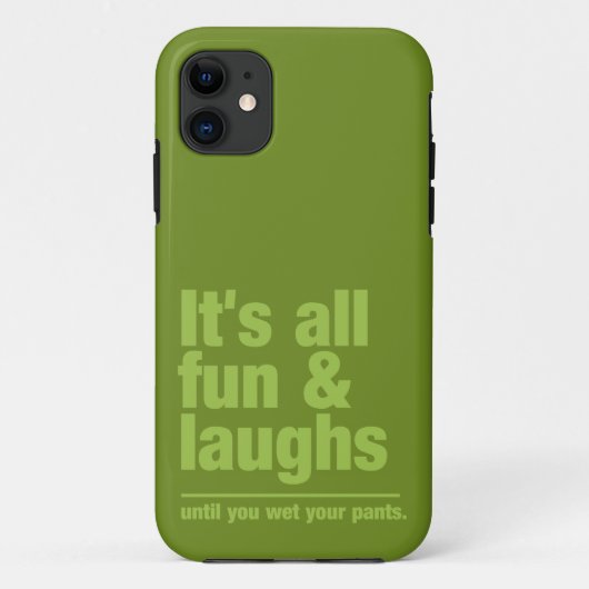 おもしろい&笑いカスタムiPhoneケース Case-Mate iPhoneケース (裏面)