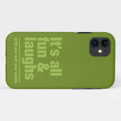 おもしろい&笑いカスタムiPhoneケース Case-Mate iPhoneケース (裏面(横))