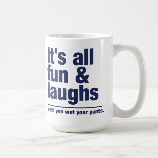 おもしろい&笑いマグ – 選択スタイル&カラー マグカップ (右)