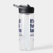 おもしろい&笑い名前をカスタムする ウォーターボトル (右面)