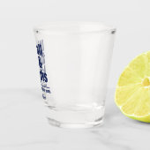 おもしろい&笑い名前をカスタムする ショットグラス (右)