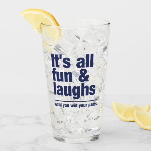 おもしろい&笑い名前をカスタムする タンブラーグラス (アイス正面)