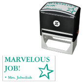 おもしろい「素晴らしい仕事！」 グレーディング用ゴム印 セルフインキングスタンプ (インサイチュ)