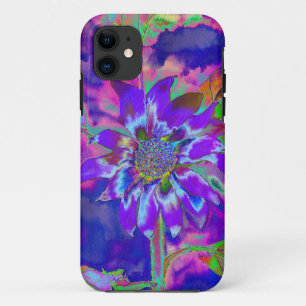 おもしろい 紫 iPhone 11 ケース