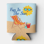 おもしろい 缶クーラー (正面)