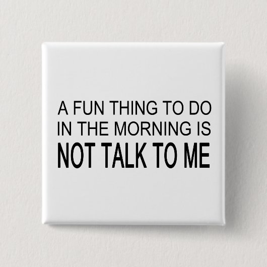 おもしろい 缶バッジ (正面)