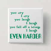 おもしろい 缶バッジ (正面)