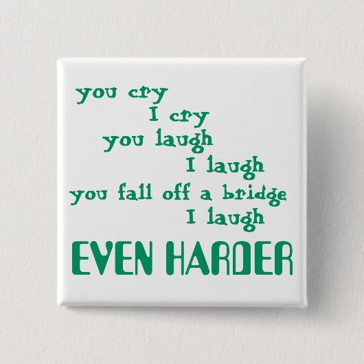 おもしろい 缶バッジ (正面)