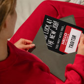 おもしろい「裏切り者バッジ」同僚離れ サンキューカード