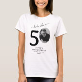 おもしろい「誰が50歳?」おしゃれな50歳の誕生日 Tシャツ (正面)