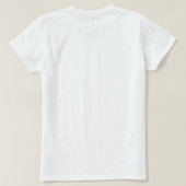 おもしろい・醜い棒で打つ Tシャツ (デザイン裏面)